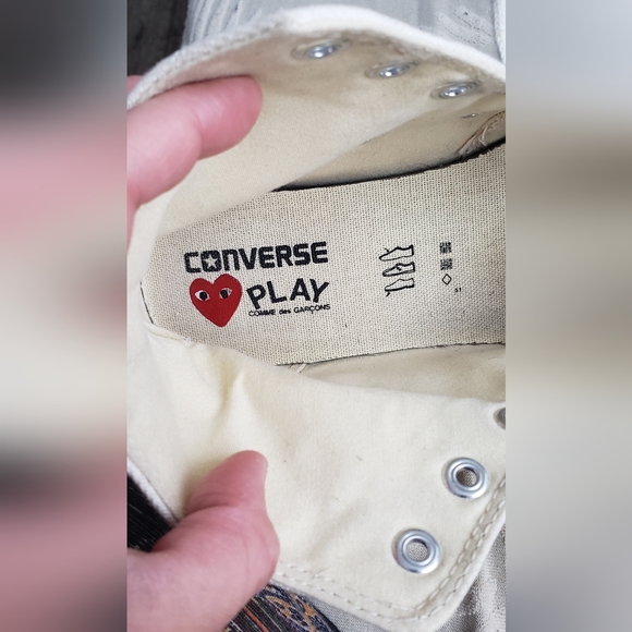 Converse The Comme des Garçons x Chuck Taylor All Star Hi - Picture 7 of 8